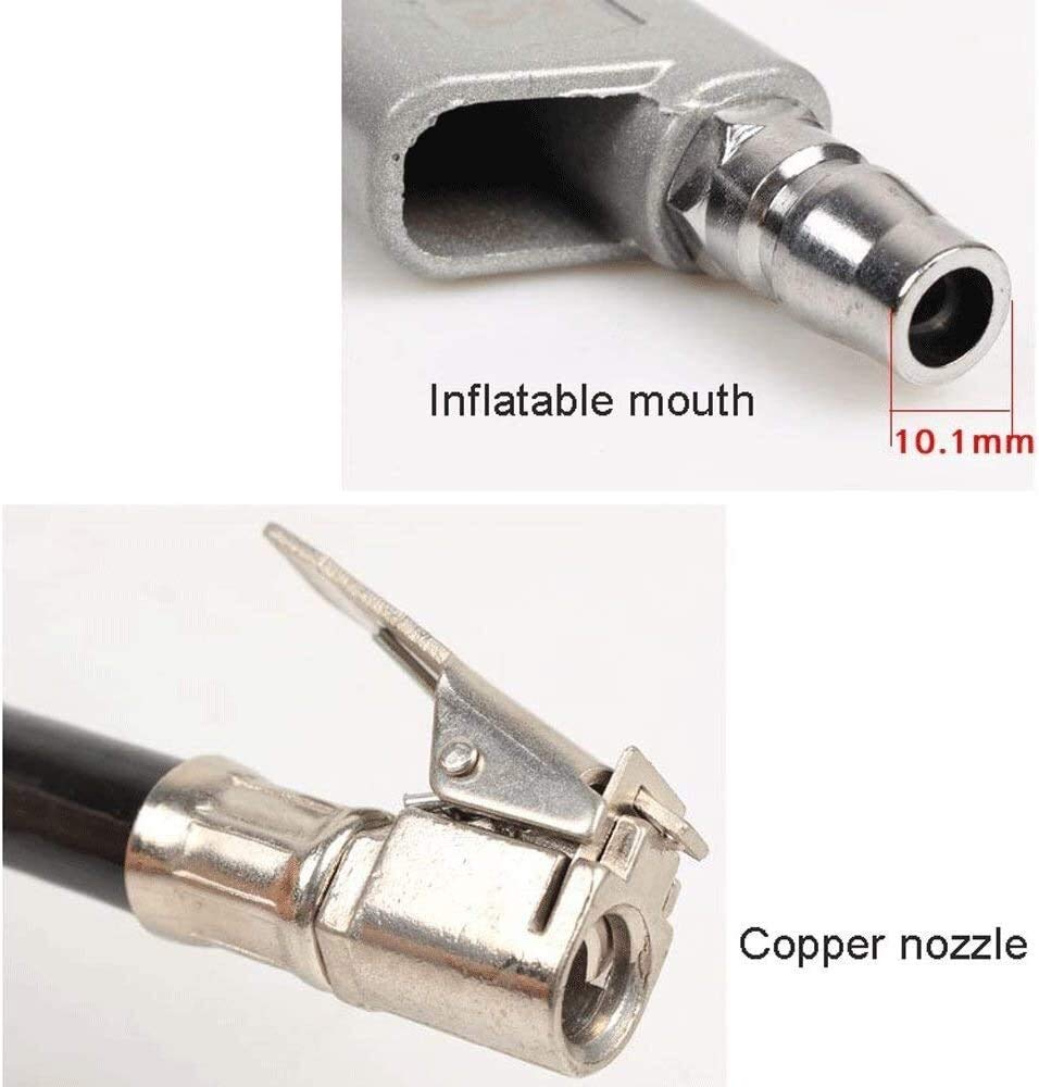AGAATI Esperto di manometri per Pneumatici, Linea d'Aria per manometri per Pneumatici 0-220 PSI, Mantenimento del manometro per Pneumatici, manometro per Pneumatici per Auto