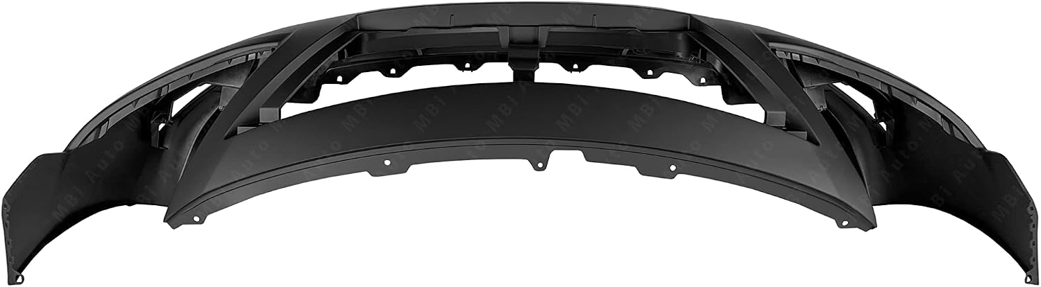 BUMPERS THAT DELIVER - Primered, Front Bumper Cover Fascia Compatible with 2015-2019 Nissan Versa Sedan 15-19, NI1000300