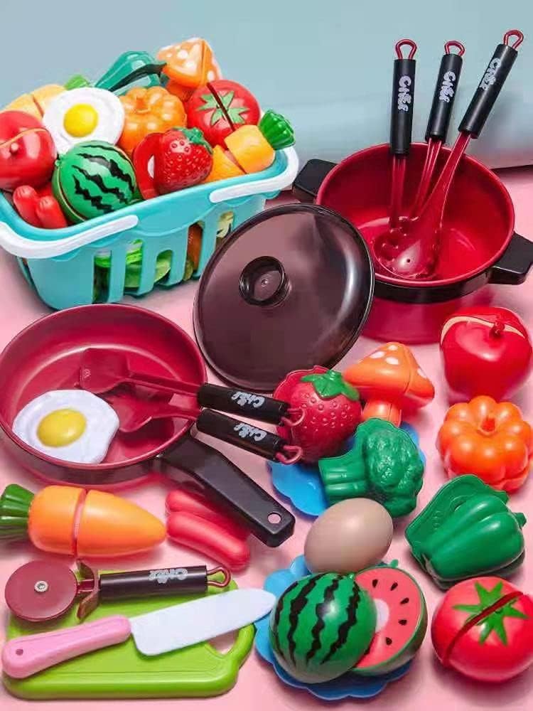 おままごと キッチンおもちゃ フルーツ 野菜 ピザ 調理器具 リアル料理 切れる おもちゃセット ごっこ遊び 誕生