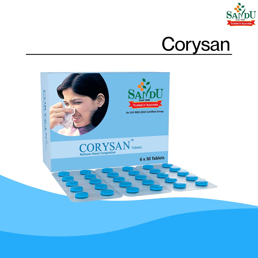 Sandu Corysan 180 Tabs (6 x 30 Tabs) 1