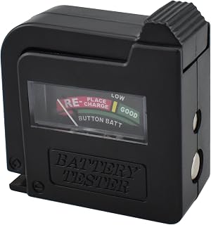 UBANU BT-860 Universal Battery Tester - High Accuracy Portable Voltage Checker for AA AAA C D 9V 1.5V Batteries