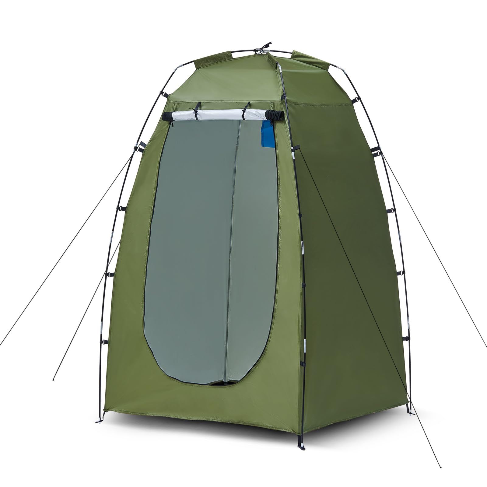CLIPOP Tenda da bagno pop up, tenda portatile per doccia, impermeabile, anti-UV, fasciatoio per spiaggia, pesca, escursionismo, bagno, campeggio all'aperto, con borsa per il trasporto