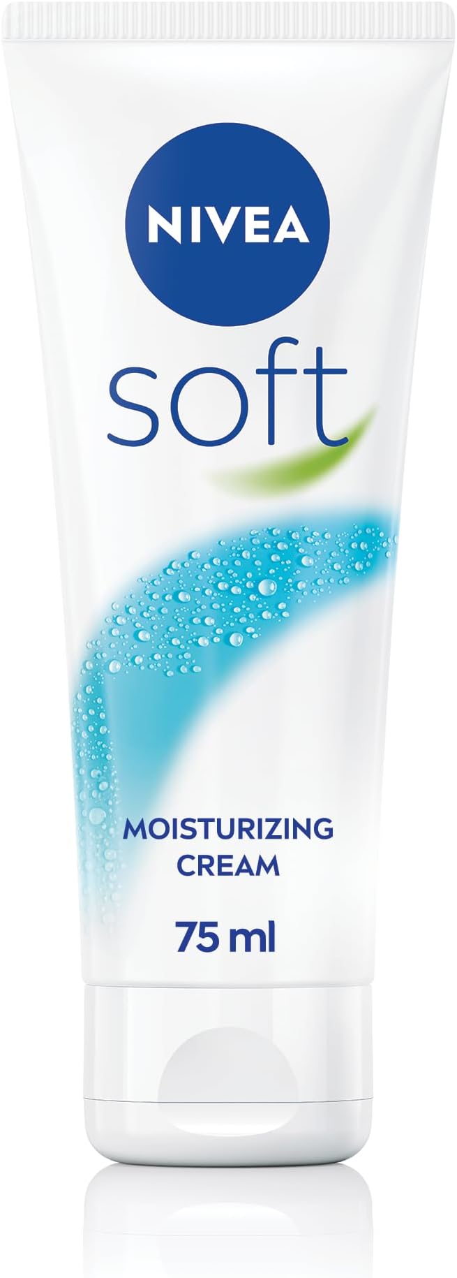 NIVEA Soft Moisturising Cream, A Moisturising Cream for Face, Body and Hands with Vitamin E and Jojoba Oil, Hand Cream Moisturises Deeply, All-Purpose Day Cream Tube, 75ml