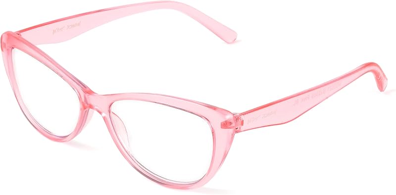 Betsey Johnson Women's Yara Cat Eye Blue Light Reading Glasses
