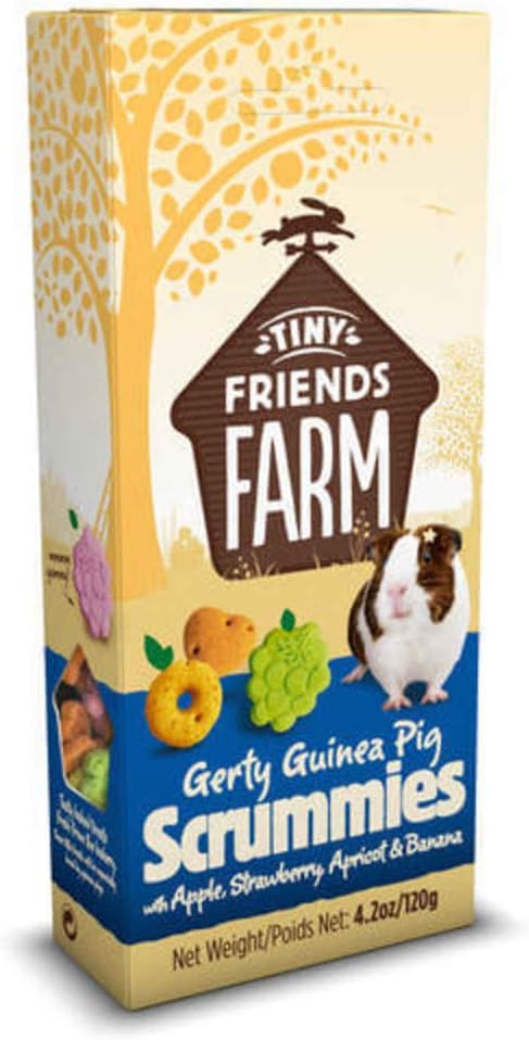 Supreme Petfoods Tiny Friends Farm Gerty Guinea Pig Scrummies (Pack of 4)