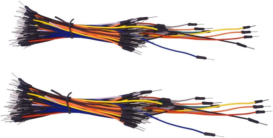 Smraza Breadboard Jumper Wires 130pcs,Male to Male for Arduino Breadboard S06-1