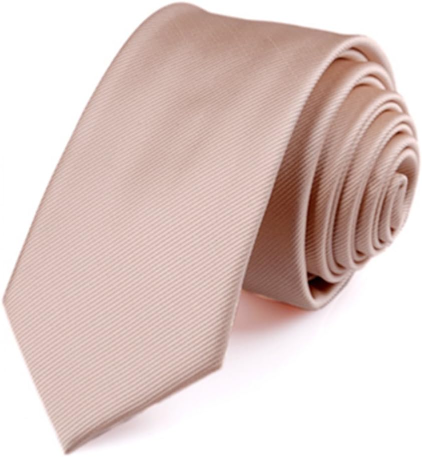 Corbata Gentleman Champagne Gold con Textura de Rayas