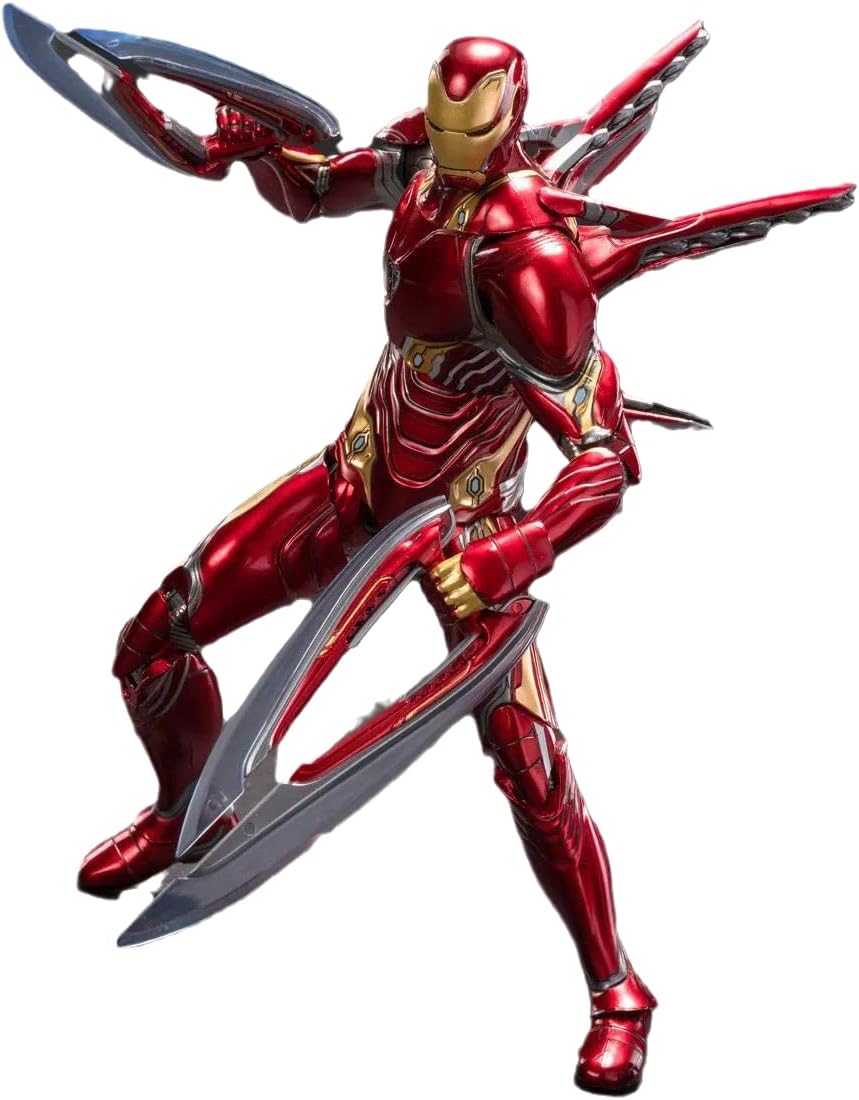 Aiwanju Zd Toys 7 Inches Iron Man Mk50 Collectible Model Metal Texture Painting Movable Action Figures Mk50 Toys Games Amazon Com