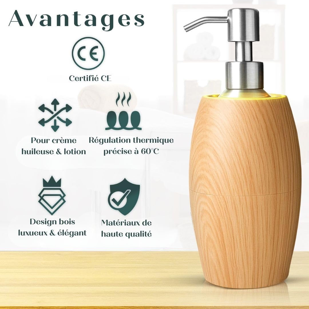 Relax Master Chauffe-huile de massage électrique et chauffe-huile de massage – Parfait pour les salons de massage, la guasha, le bien-être, le spa et les amateurs de massage