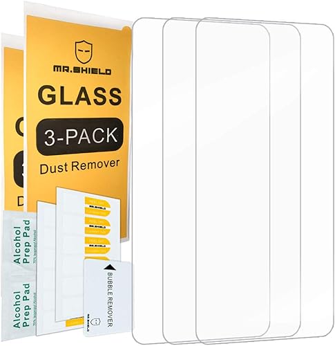 Miniatura 2 de Mr.Shield [Paquete de 3] Protector de pantalla diseñado para Samsung Galaxy S10e [vidrio templado]