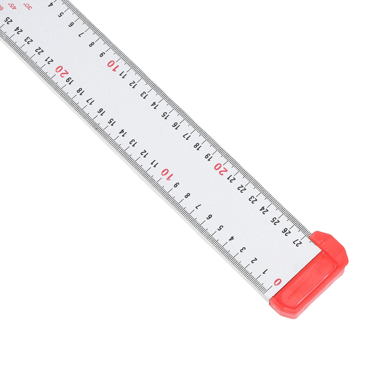 FTVOGUE Squadra a T Regolabile per Cartongesso, Squadra a T Scorrevole in Lega di Alluminio con Scala Doppia Direzionale, Righello per di Marcatura da 120 Cm per Misurazione e Layout di Carpenteria e