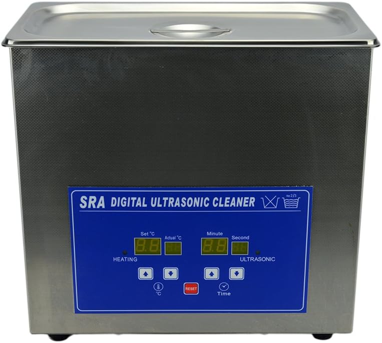 SRA TruPower UC-65D Digital Ultrasonic Cleaner, 6 Liter Capacity