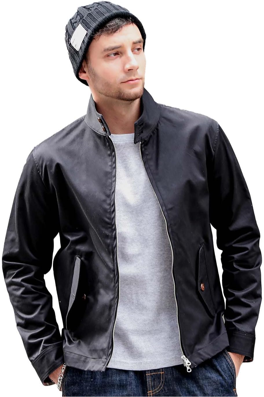 Amazon | [KAKEYA JEANS]【 スイングトップ ネイビー 01サイズ】メンズ 