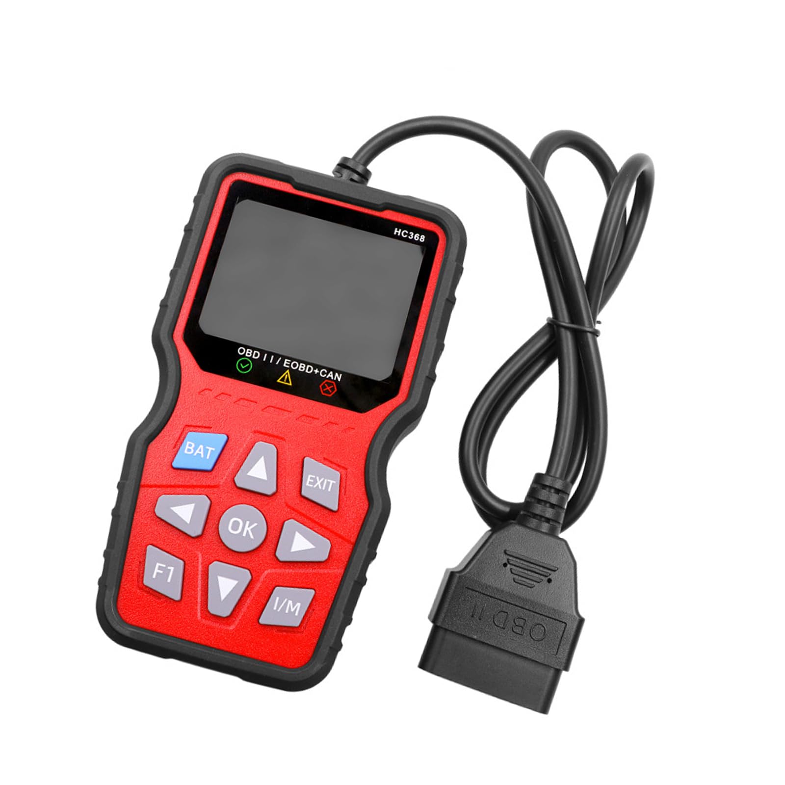 Lettore di codice automobilistico Rilevatore di guasti OBDII EOBD+CAN Strumento diagnostico Strumento diagnostico professionale Diagnosi dei guasti del motore Analisi dei dati in tempo reale