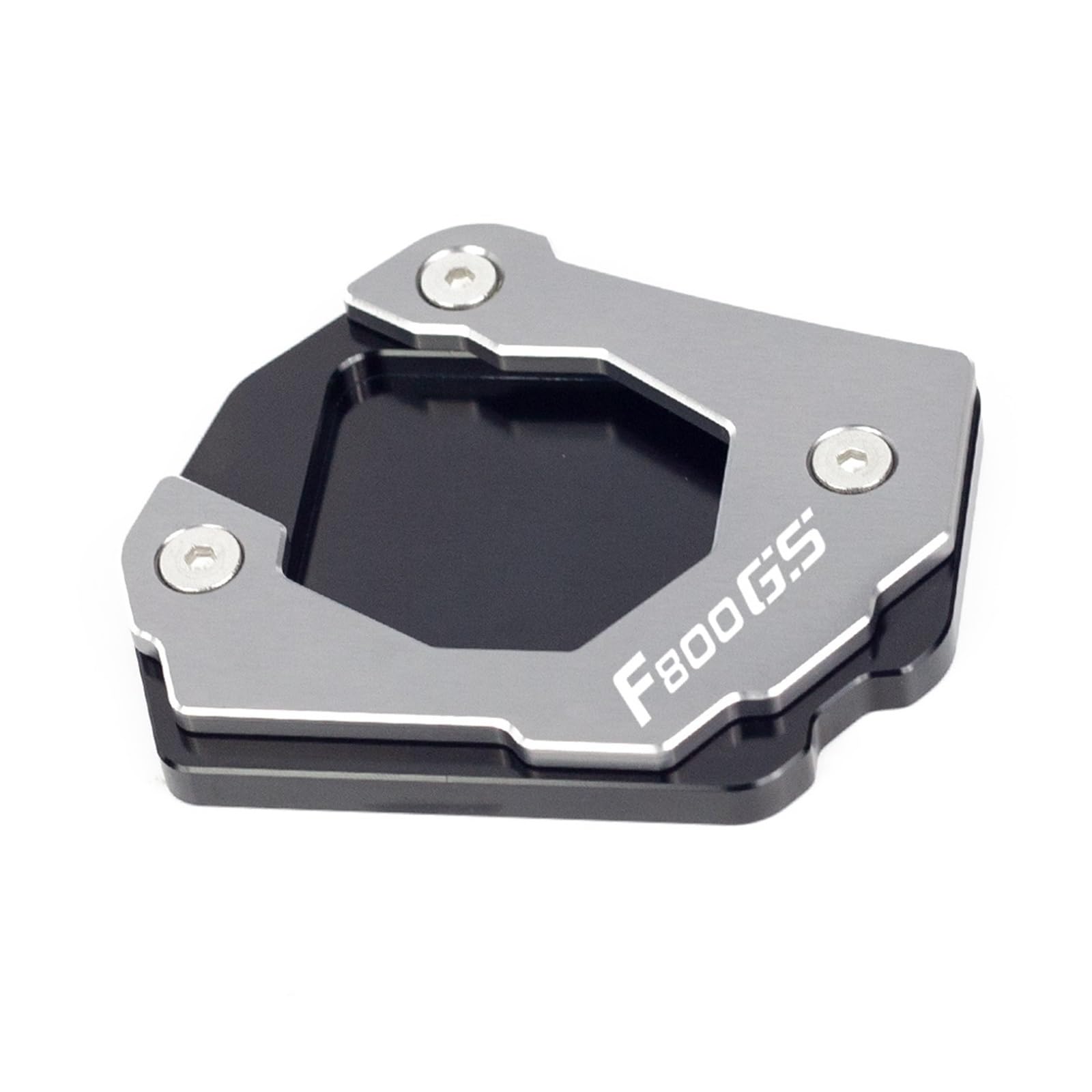Élargisseur béquille F800 GS en alliage usiné pour une stabilité durable