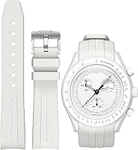 Niziruoup Cinturino Gomma per Orologio 20mm Silicone Curvo di Ricambio Senza Lacune per Uomo Donne