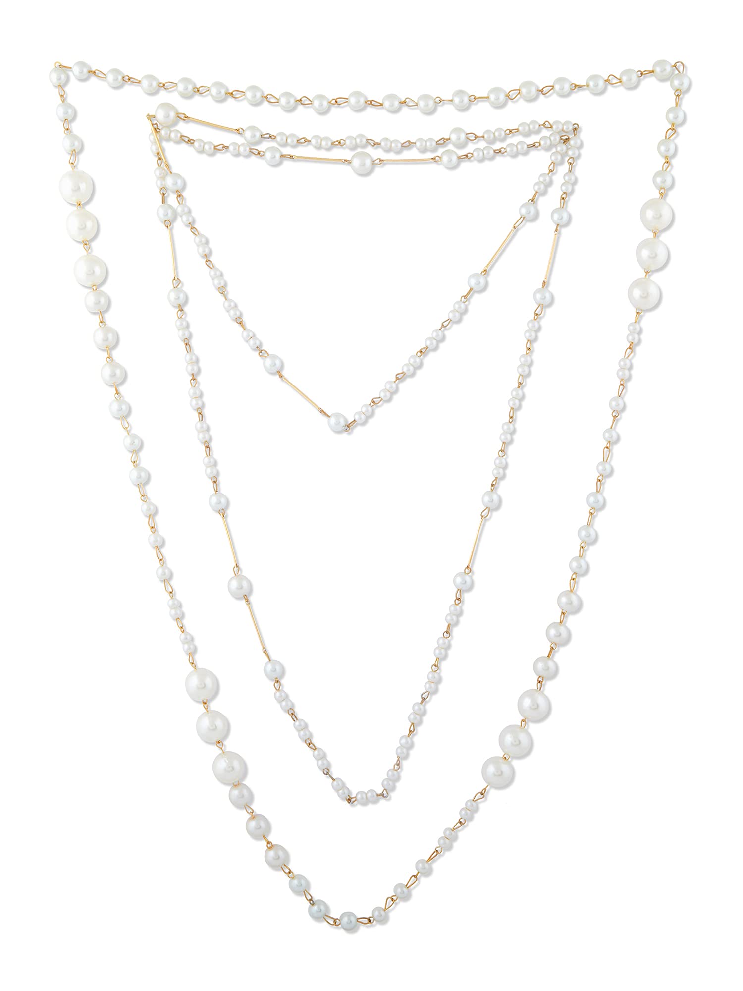 See full amazon price history chart for ZAVERI PEARLS Set of 2 Long Pearls Chain Contemporary Necklaces For Women-ZPFK10442 ZAVERI PEARLS Set of 2 Long Pearls Chain Contemporary Necklaces For Women-ZPFK10442 (B09DYX6GGQ) Amazon Price History, Amazon Price Tracker