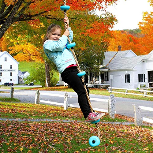 Toy-Park-Plastic-Knot-Rope-Kids-Climbing-Rope-with-5-Plastic-Knots-Ideal-for-Tree-Houses-and-Climbing-Frames-Blue