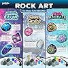 ArtSkills Rock Painting Kit - 18 Rocks - Geode, Mandala & Glow in the Dark Rock Painting, Arts and Crafts for Kids #2