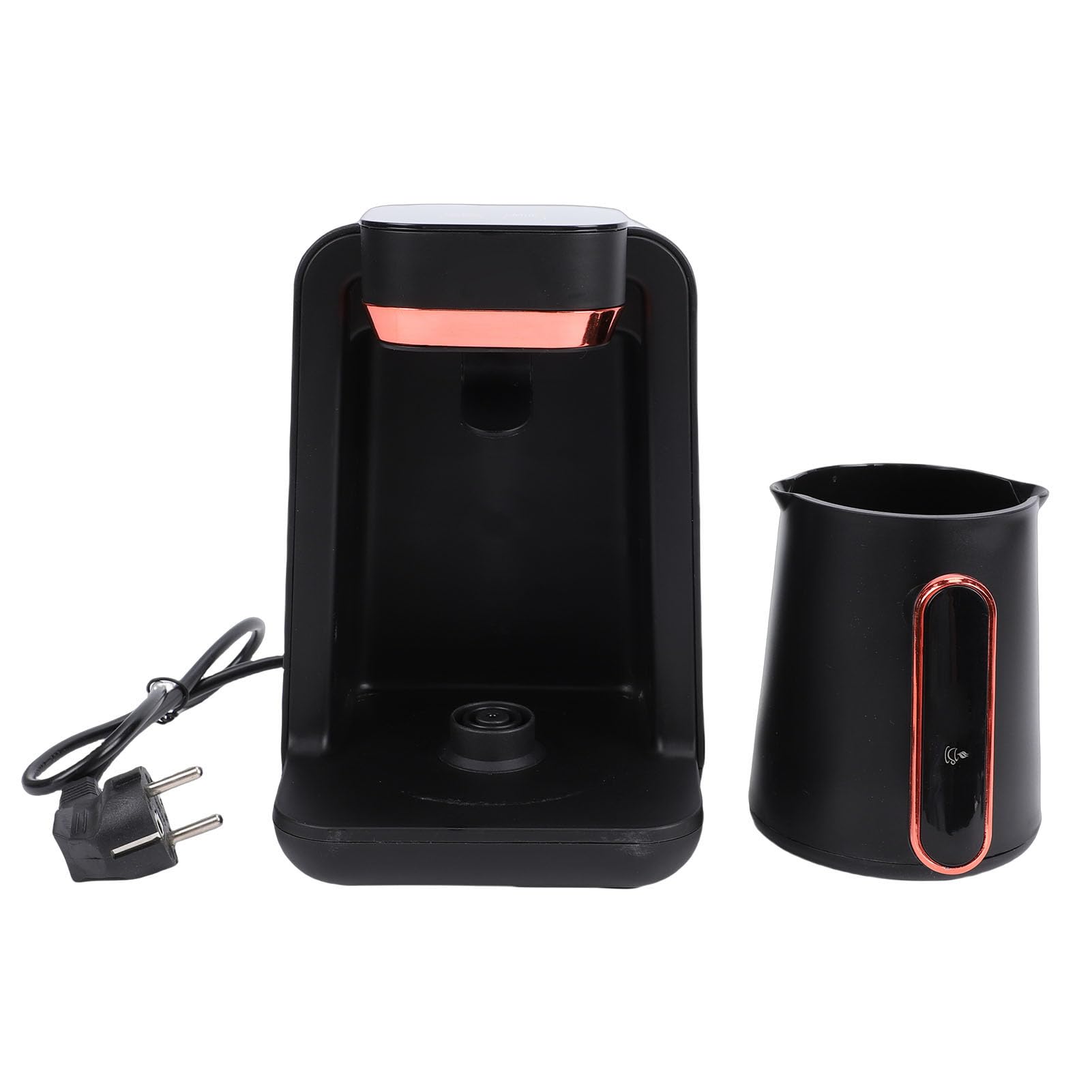 Sxhlseller Macchina per caffè Turco da 1 a 5 Tazze, Macchina Elettrica Portatile da 500 W per tè e caffè, Apparecchio di Riscaldamento Versatile con Infusione Rapida per Uso Domestico e in Ufficio
