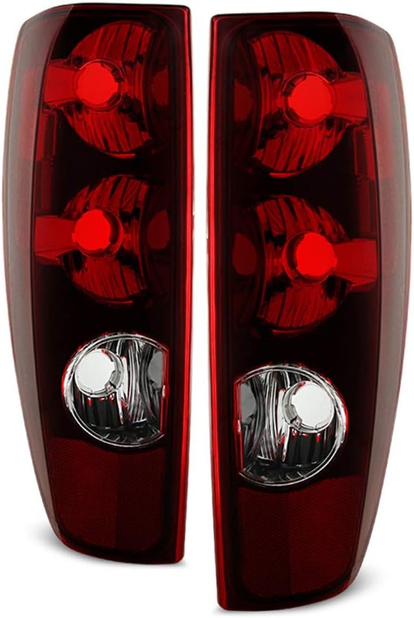 ACANII - For 2004-2012 Chevy Colorado GMC Canyon Tail Lights Brake Lamps Replacement Driver & Passenger Side