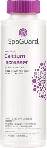 Aumentador de Dureza de Calcio para Spa SpaGuard - 12 Onzas