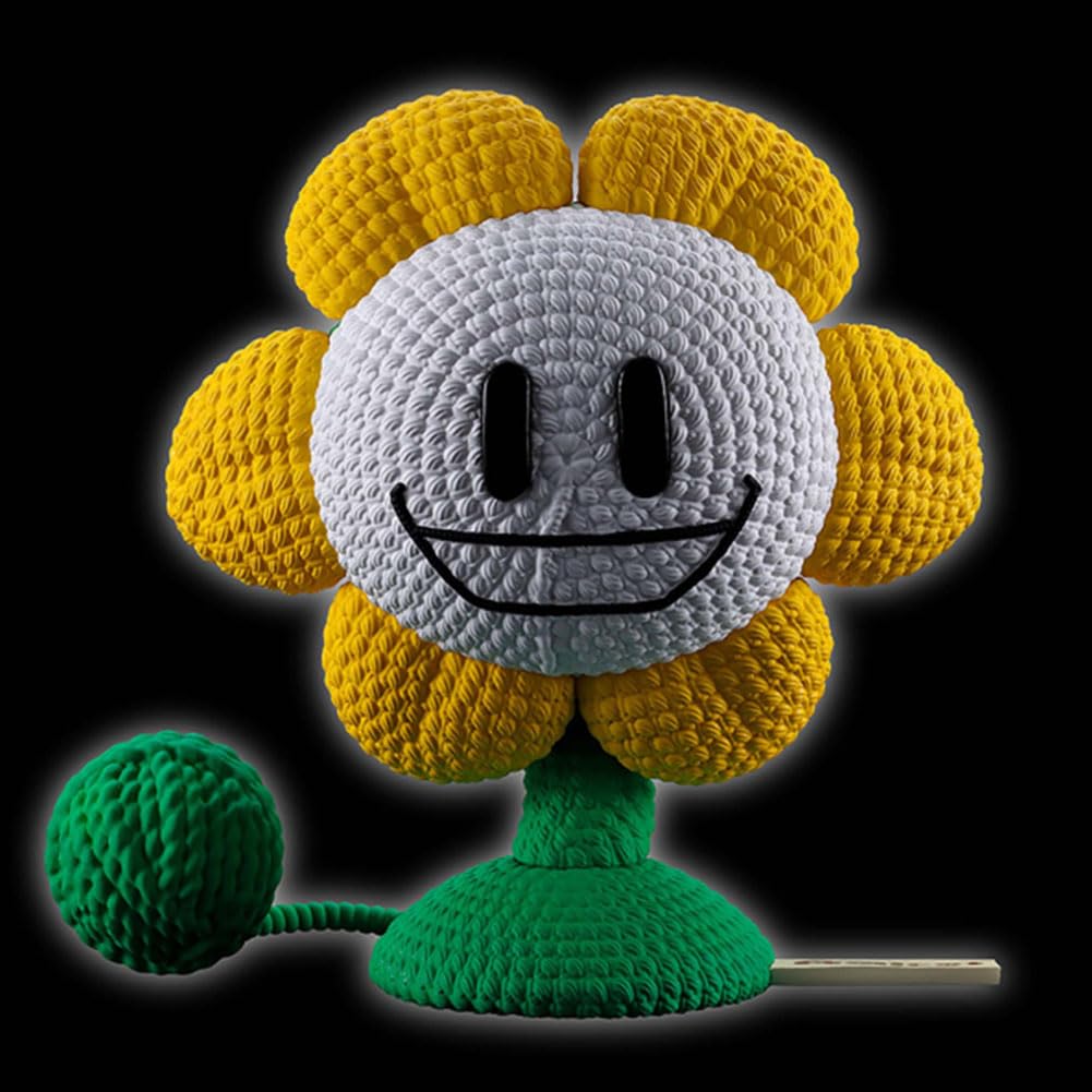 Zhongkaihua Asriel/Flowey Figura Game Sans Merch, 12 cm, PVC, bonito estilo