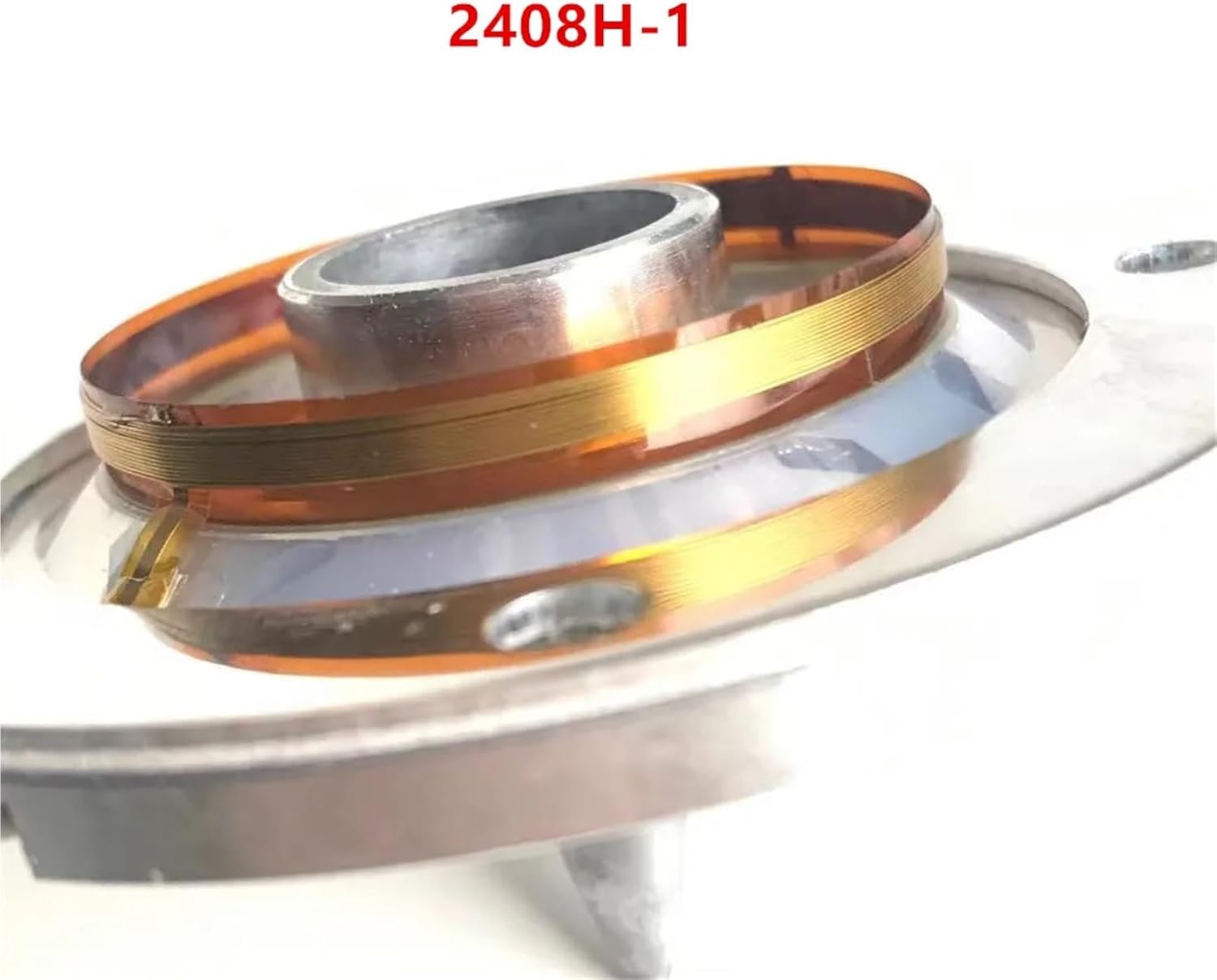 2pcs Pure Aluminum Wire Replacement Diaphragm fit for 2408H-2 for 710, 712, 715, 725, 735 Series(2408H-2 CCAW 16ohm)