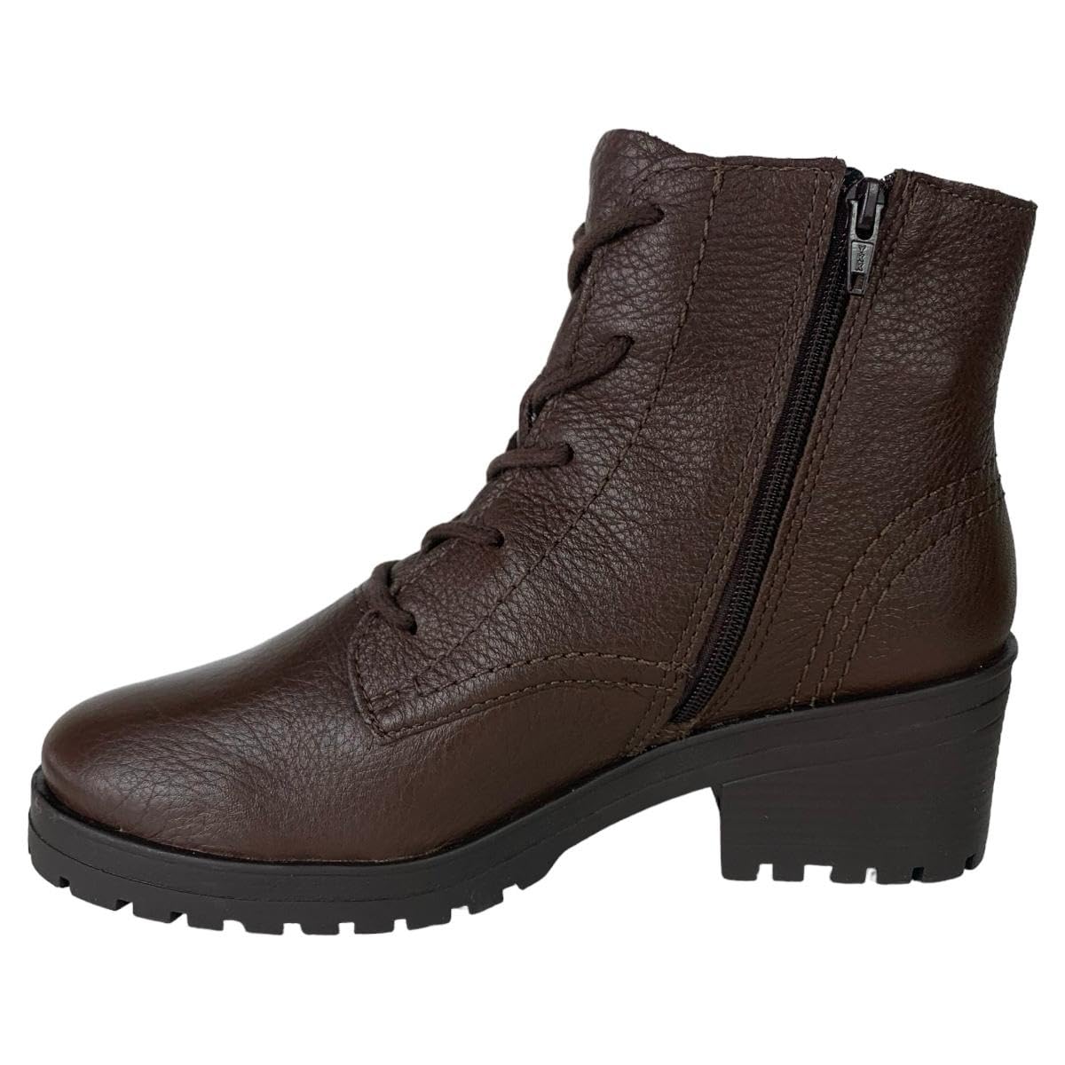 Bota Coturno Feminina Bottero em Couro Com Ziper Tratorada em promoção! Veja a oferta e mais achadinhos de Botas 6 Hoje é o melhor dia para comprar Bota Coturno Feminina Bottero em Couro Com Ziper Tratorada com aquele preço maroto! Promoção! Aproveite a oferta! 6