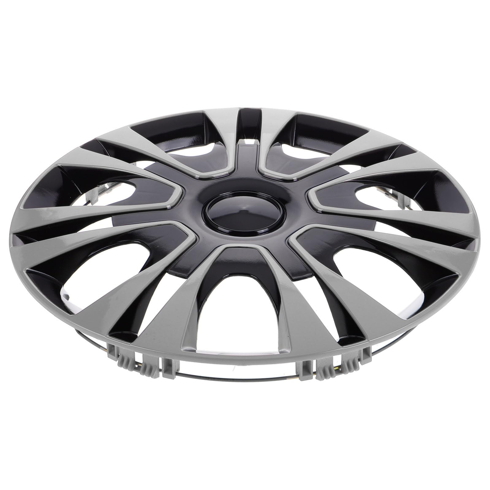 Copricerchio da 13 Pollici in Pp Argento, Design Elegante e Moderno, Copertura Ruota per Accessori Auto Versatili