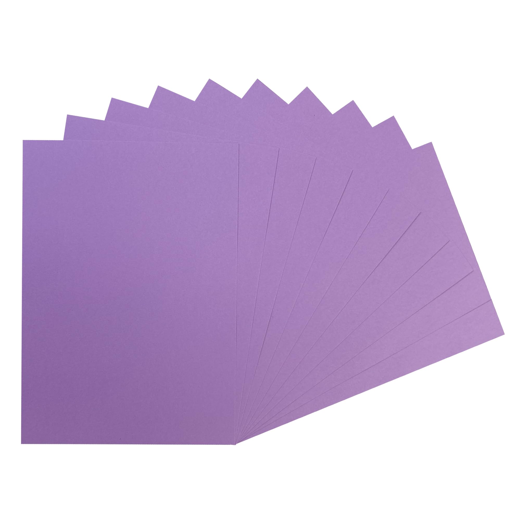Pack of 250 A5 Light Purple Coloured Card 160gsm Sheets