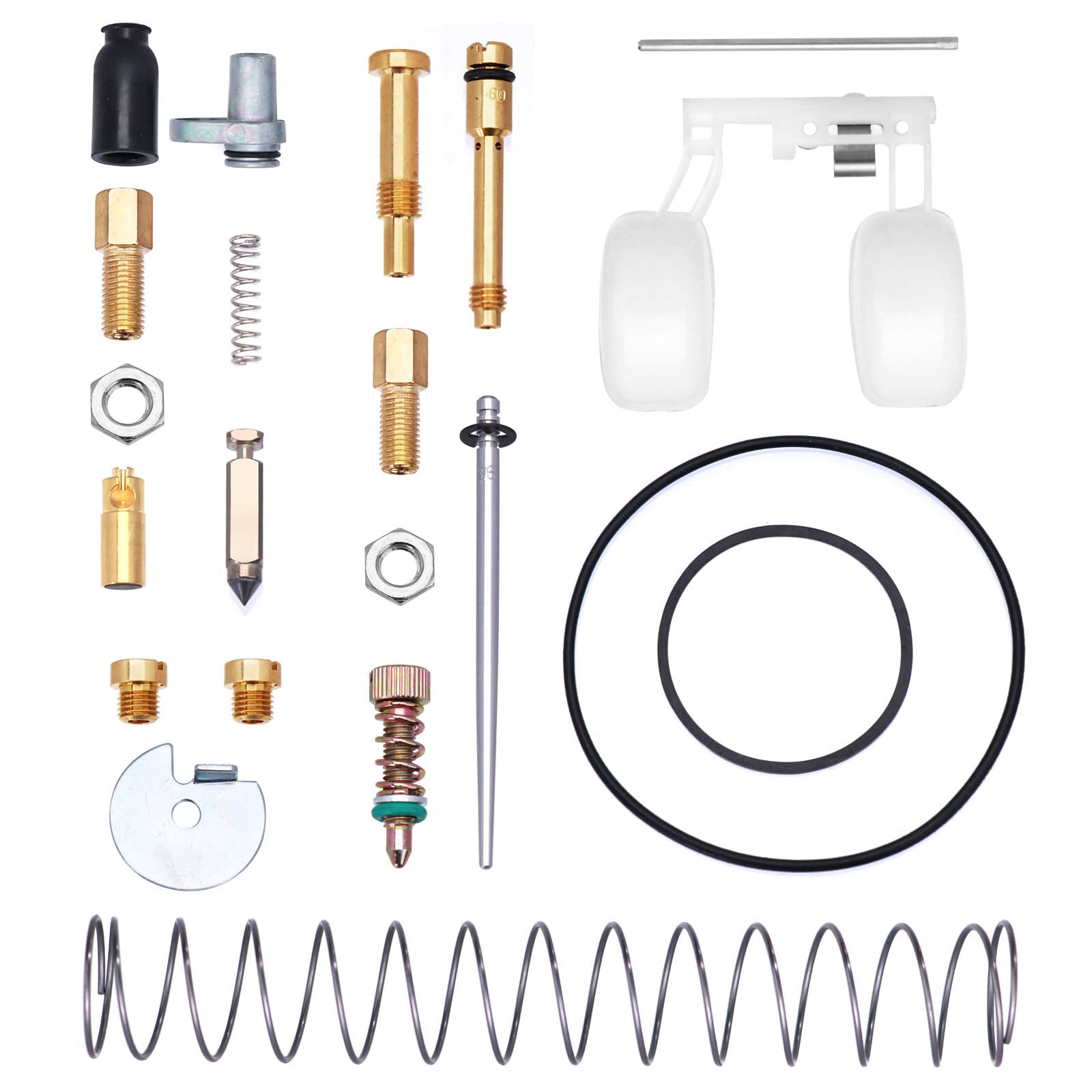 Kit de reparación de carburador, atomizador de estrangulador flotante para PHBL PHBH, kit completo de reconstrucción de carbohidratos