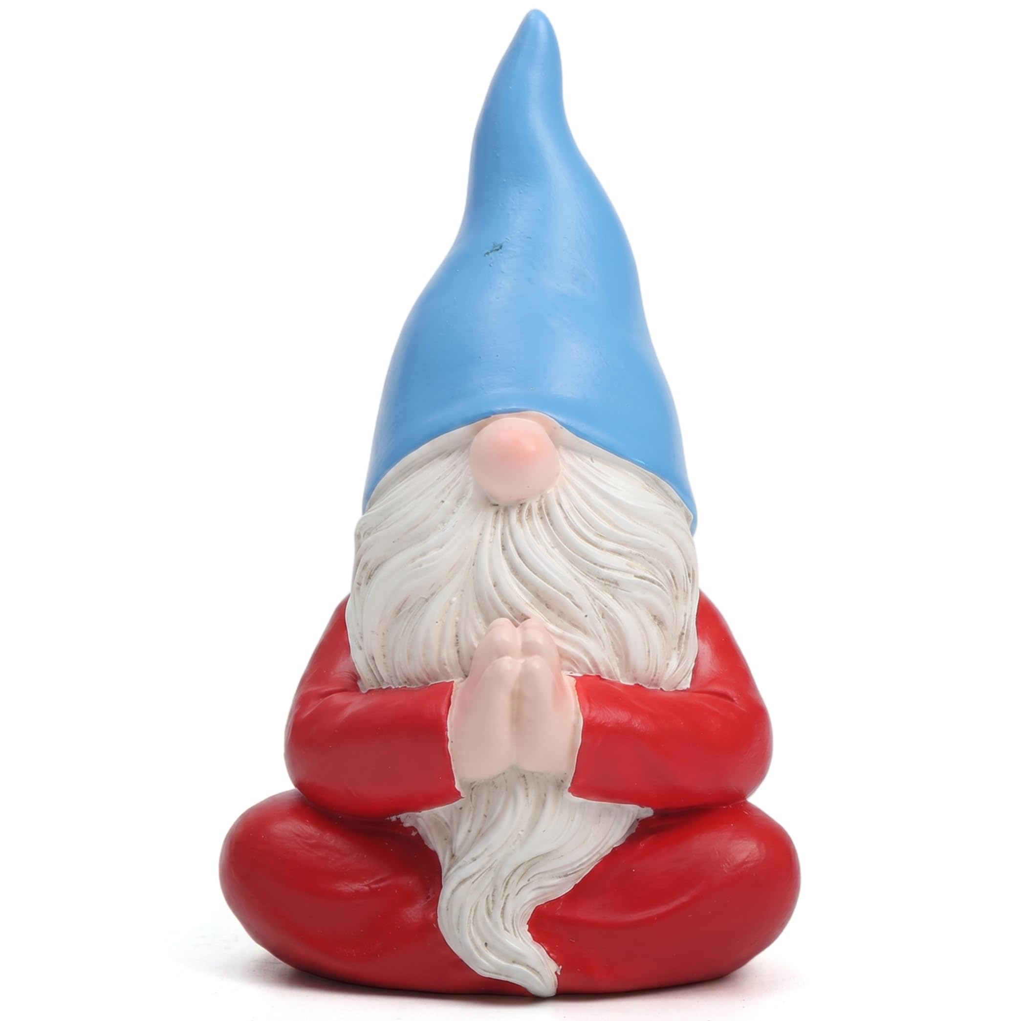 Garden Gnome Statue Yoga Pose Cute Resin Gnome Garden Statue Decor for Patio, Lawn & Home, Style 1, Gnomes