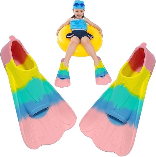 Miniatura 2 de Aletas de entrenamiento de natación para jóvenes, aletas cortas profesionales duraderas para jóvenes, aletas cortas de natación para adultos, aletas