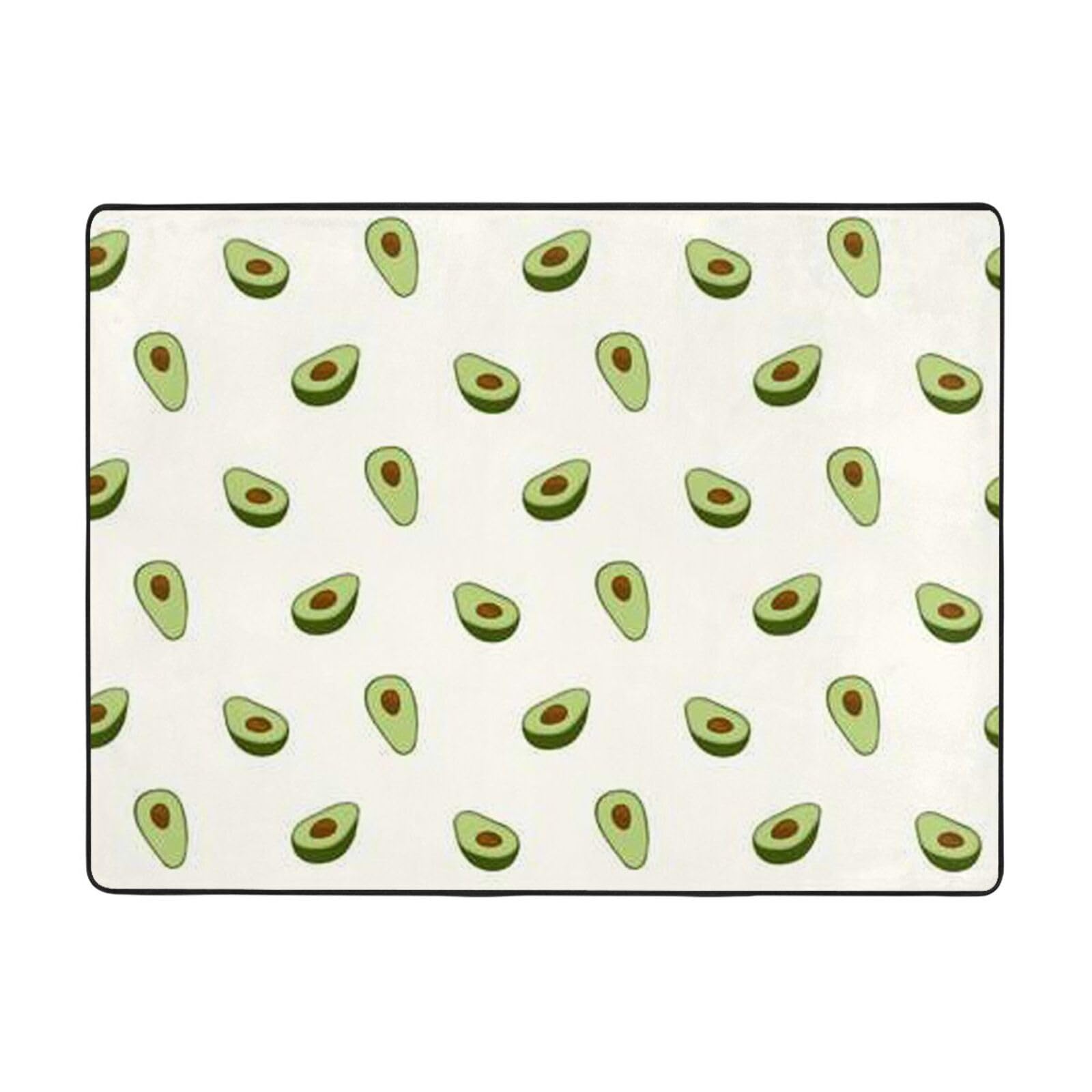 Grand tapis salon 160x120 cm lavable et antidérapant pour décoration de maison