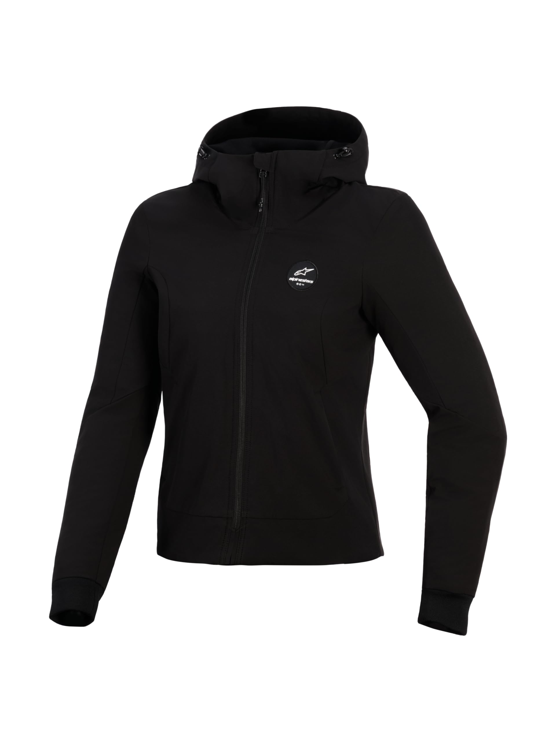 Alpinestars Stella Radium Tech Sweat à capuche moto pour femmes, noir, XL | Étanche
