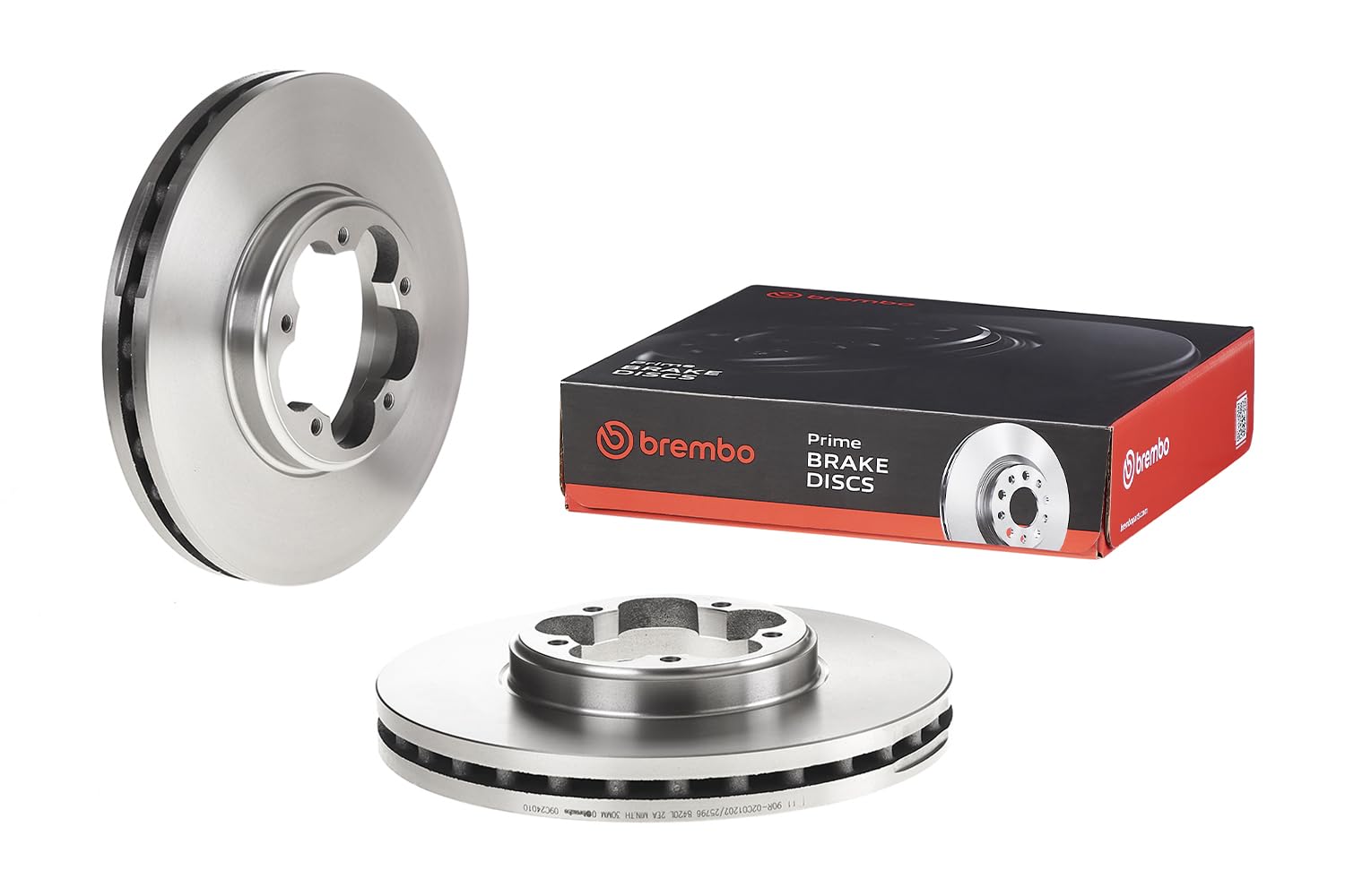 2x Brake Discs Pair Vented fits FORD TOURNEO CUSTOM V362 TDCi 2.2D Front 288mm
