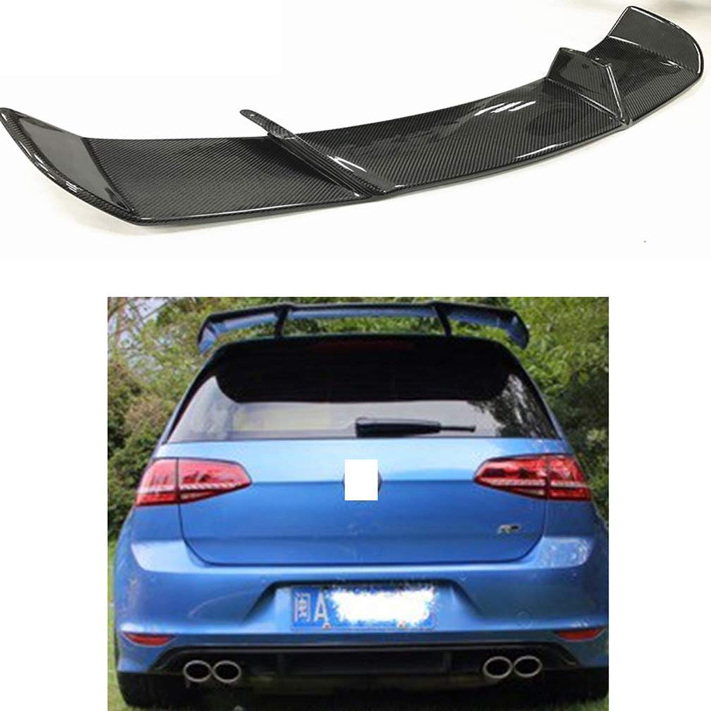 Spoilers arrière de Voiture, pour Volkswagen VW Golf 7 GTI R 2014-2017 Couvercle de Coffre de Coffre de Toit de fenêtre d'extension de lèvre d'aile de Queue, Accessoires de Style d