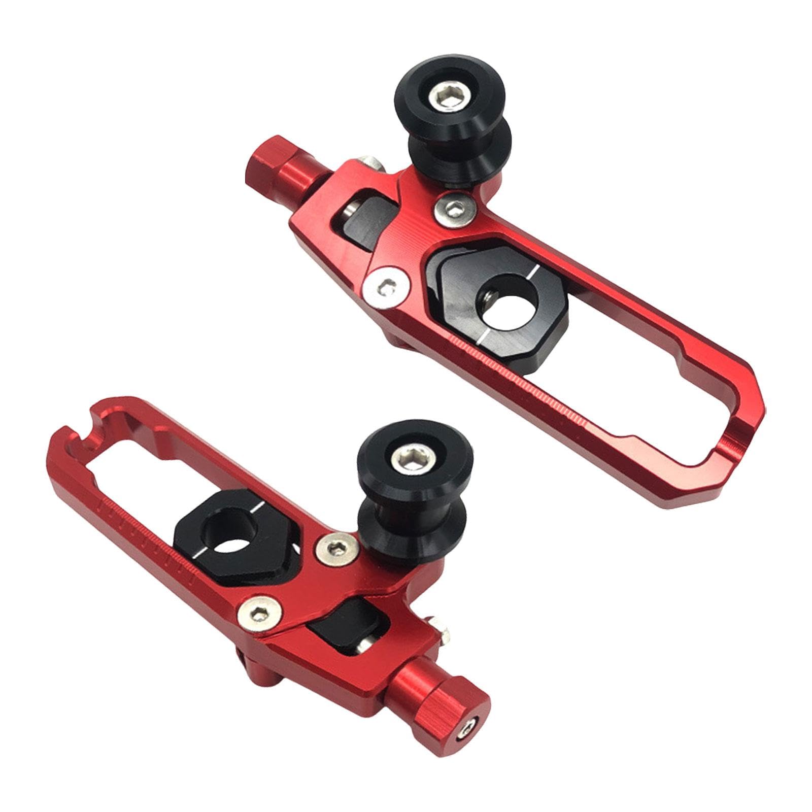 Chain Adjuster for MT15 2019-2022 Accessories Easily Install Aluminum Red-image-28