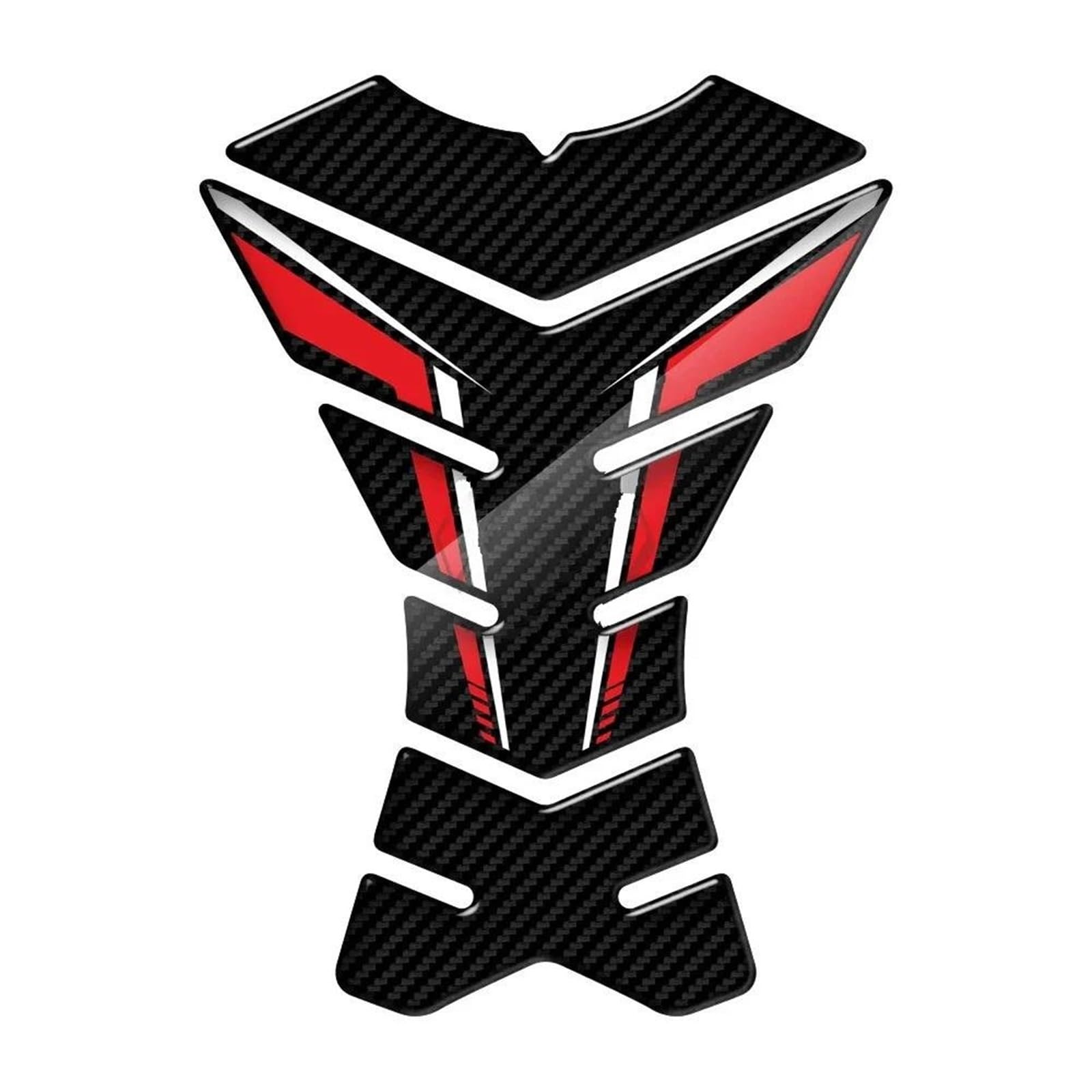 Slimes Color1 Carbon-Look Motorcycle Tank Pad Protector For Cbr 250Rr 600Rr 900Rr 1000Rr 650F 1100Xx Fireblade(Color1)