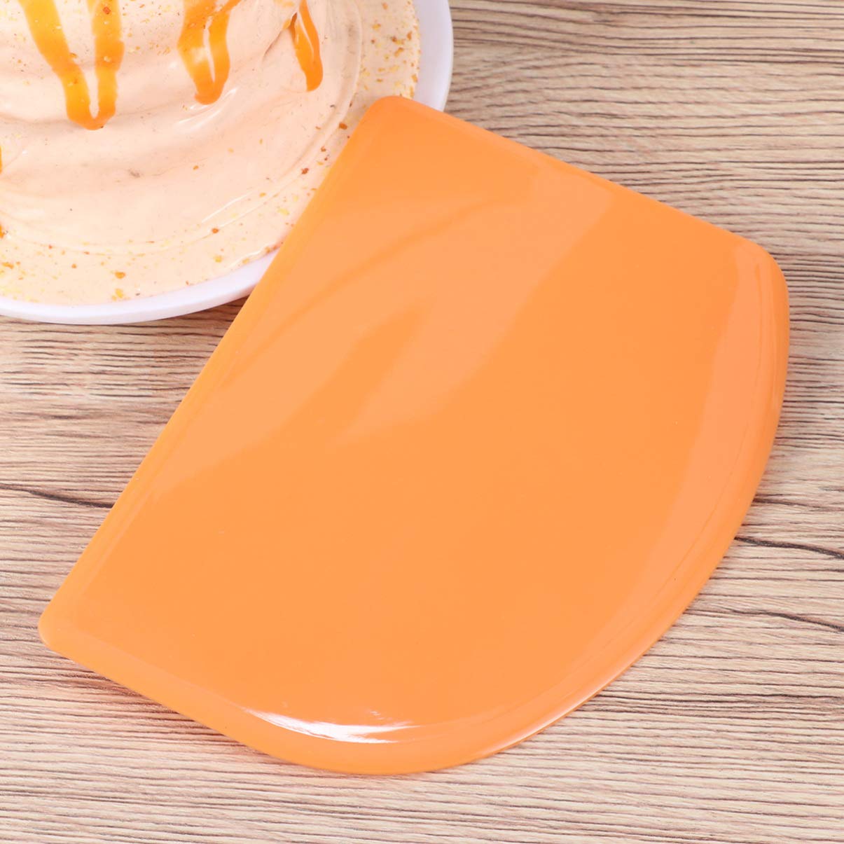 Garneck 4pcs Cake Baking Tool Cream Scraper Cake Scraper Smoother for Baking Accessories