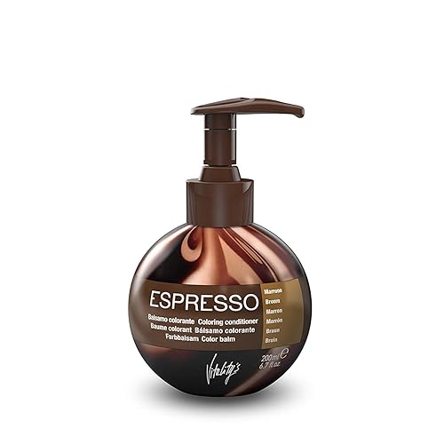 Vitalitys Espresso Hair Coloring Conditioner and Glaze  con Keravit complejo de queratina a base de vegetales  reestructura y revitaliza el cabello