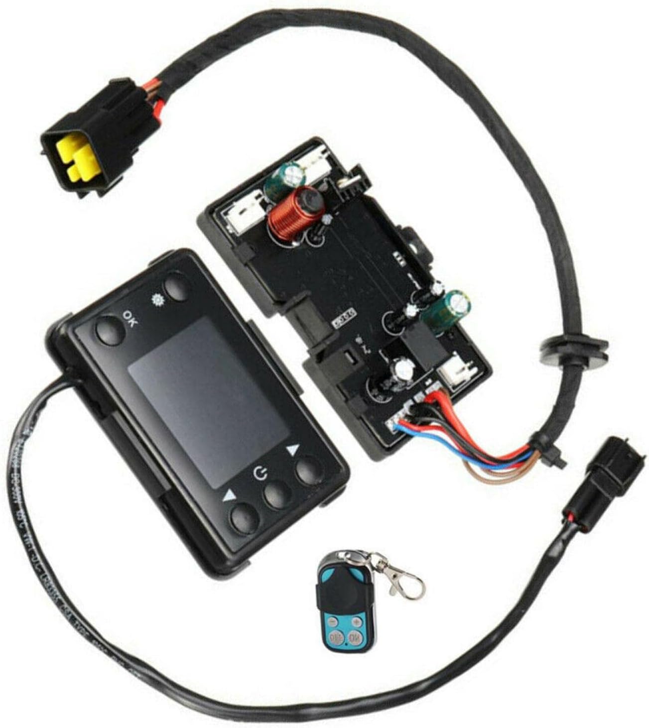 Lioaeust Air Diesel Heater Control Board, 1224V Motherboard W/LCD