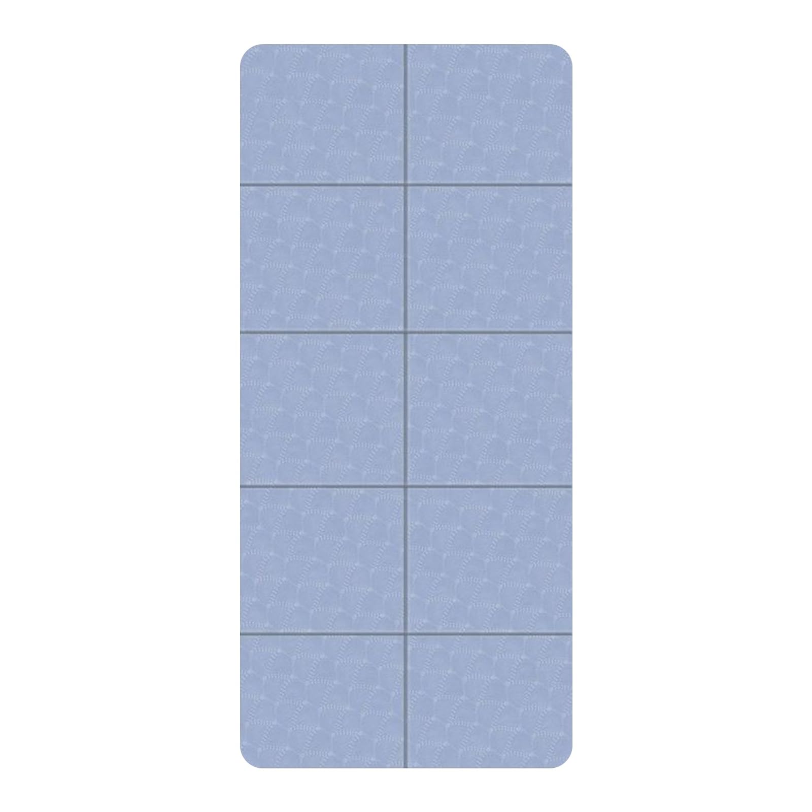 Esterilla de Yoga Plegable,Colchoneta Fitness Antideslizante de Alta Densidad & With Con Bolsa de Almacenamiento Women Men Exercise Mats for Home Gym para Ejercicio AeróBico Viajes
