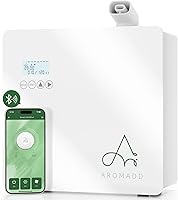 Aromadd 2025 Upgraded 3500 Sq Ft Smart Scent Diffuser - Waterless HVAC Essential Oil Machine, 600ml Hotel Aroma for Home Office (White)