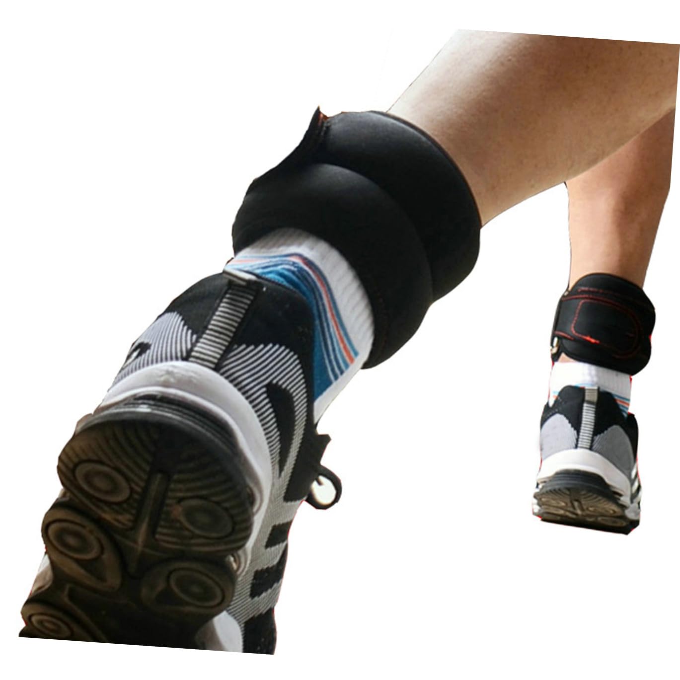 Muñequeras Saco de Arena para Fitness, Tejido Negro, Fácil de Usar, Soporte de Peso Adecuado para Entrenamiento Muscular y Deportes