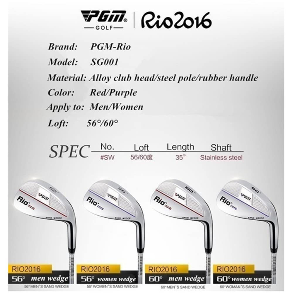 56/60 gradi Golf Sand Cuneo Destro Uomini Donne Golf Club Sport All'aperto