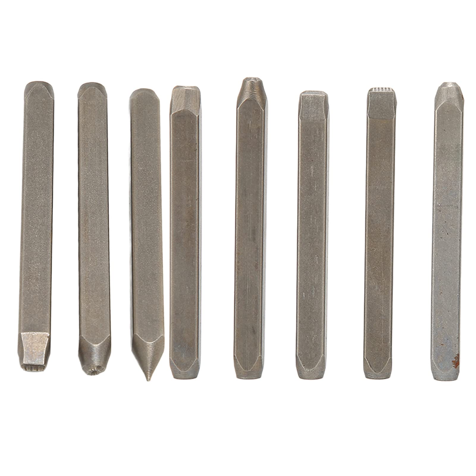 Jenngaoo Kit de Estampado de Metal 20 Piezas para Joyería, Herramientas, Metal, Madera - Punzones Grabado de Sellos en Plástico y Cuero | Herramienta Profesional de Marcado