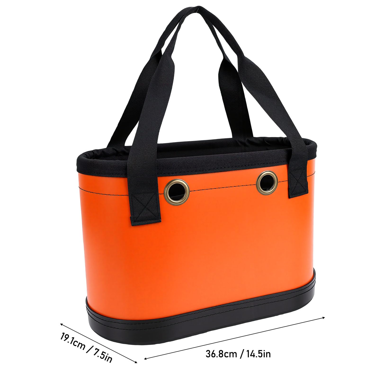 Secchio per Attrezzi Rigidi 14 Tasche 14,5 X 7,5 Pollici Oxford
