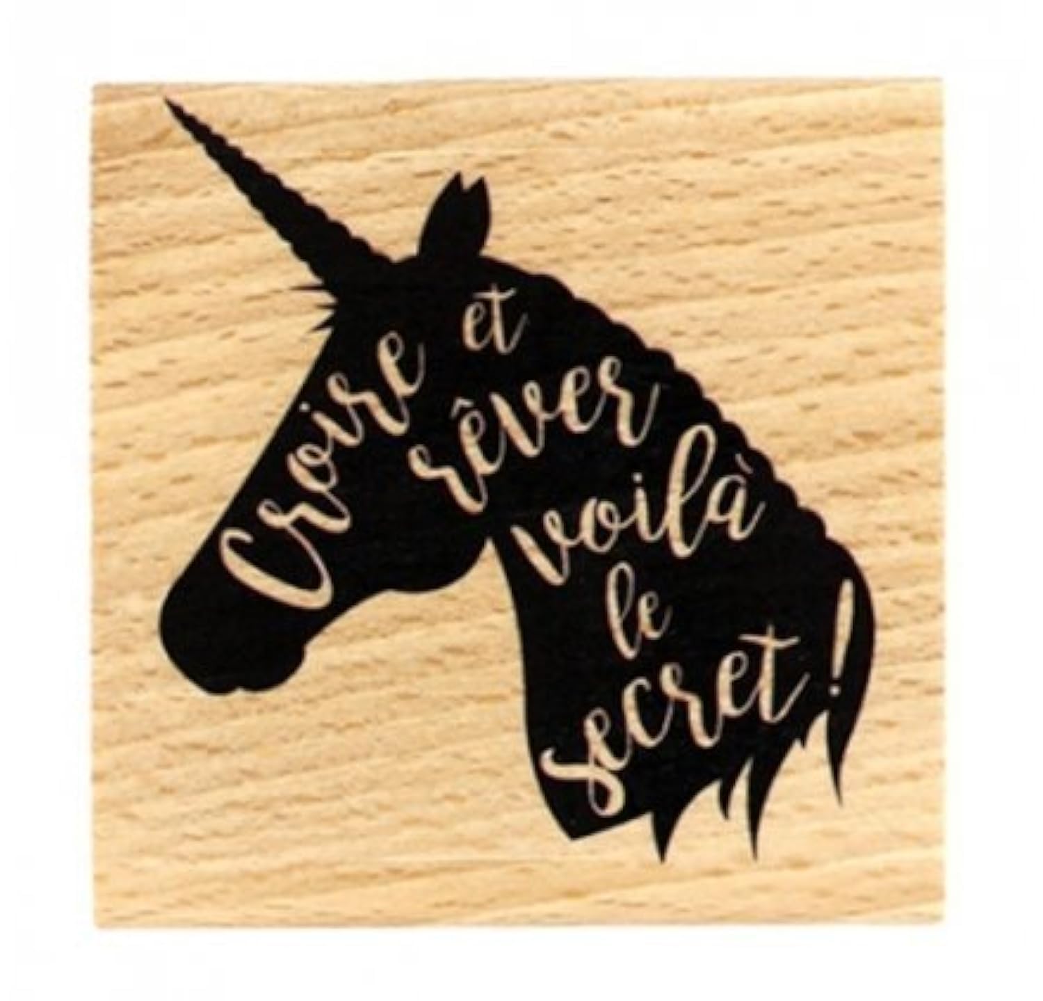 Florilèges Design Stamp, Wood Colour, 60 x 60 mm